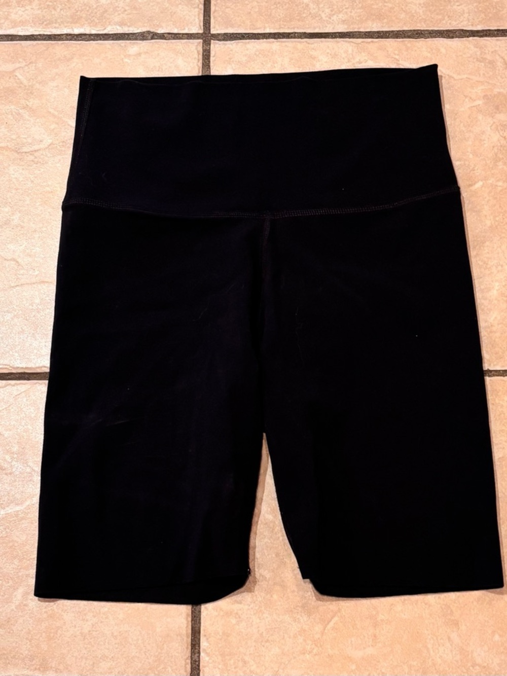 Nike Yoga Black High-Waist Bike Shorts